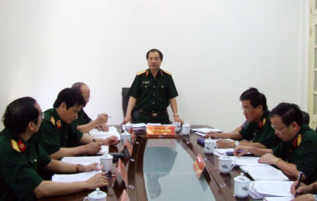 Quân ủy Trung ương kiểm tra công tác xây dựng Đảng tại Viện Y học cổ truyền Quân đội